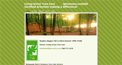 Desktop Screenshot of lgtreecare.com